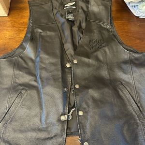 Harley Davidson Leather Vest